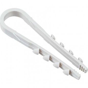 Дюбель-хомут IEK 6х14мм для плоского кабеля нейлон белый (уп.25шт) UDH14-06-14-025-K01 Дюбель-хомут IEK 6х14мм для плоского кабеля нейлон белый (уп.25шт) UDH14-06-14-025-K01