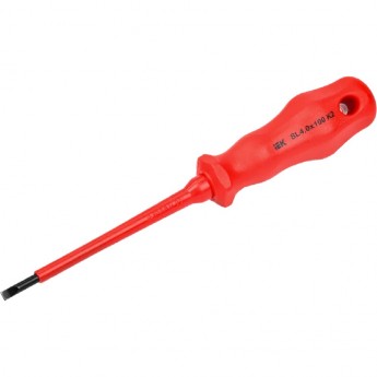 Отвертка диэлектрическая шлицевая IEK SL4.0х100 K2 1000В ARMA2L 3