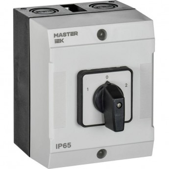 Переключатель кулачковый IEK MI-CS20-010-075 10А (сх. 75) в боксе стандартная рукоятка