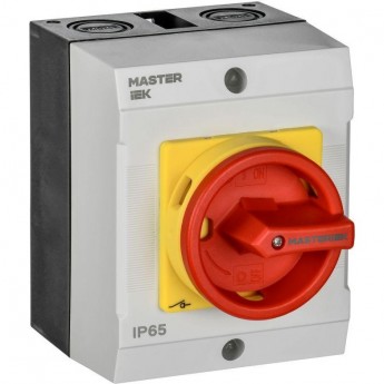 Переключатель кулачковый IEK MI-CS22-016-090 16А (сх. 90) в боксе закрытая рукоятка аварийный