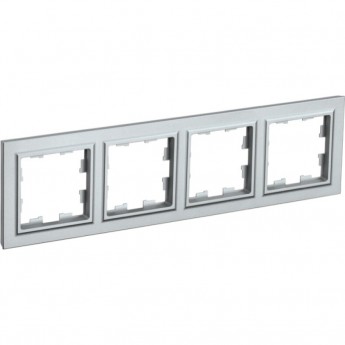 Рамка 4-местная РУ-4-БрА алюминий IEK BRITE - BR-M42-K47 Рамка 4-местная РУ-4-БрА алюминий IEK BRITE - BR-M42-K47