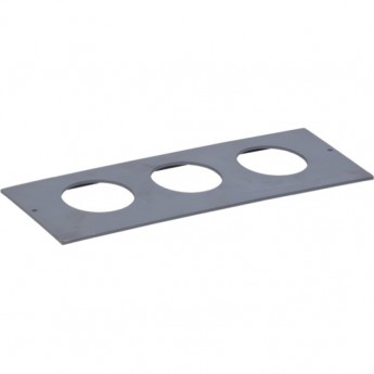 Рамка приборная IEK PRIMER на 3 места классических ЭУИ для лючка ONFLOOR 24 - KNR-80-03-7012